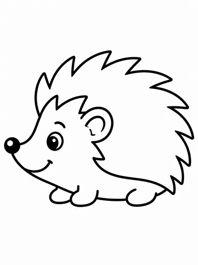 Буква Ё — ёжик