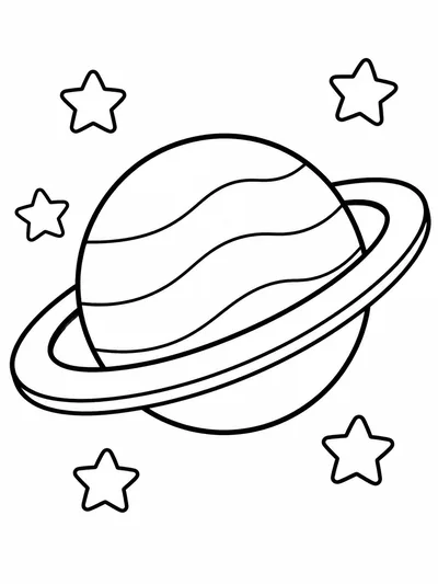 Планета с кольцами